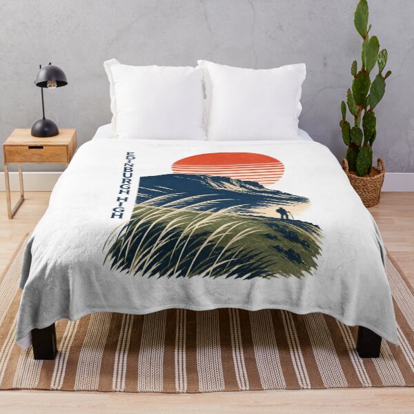 Item preview, Edinburgh High – Arthur's Seat Retro Hike designed and sold by Fenay Designs.