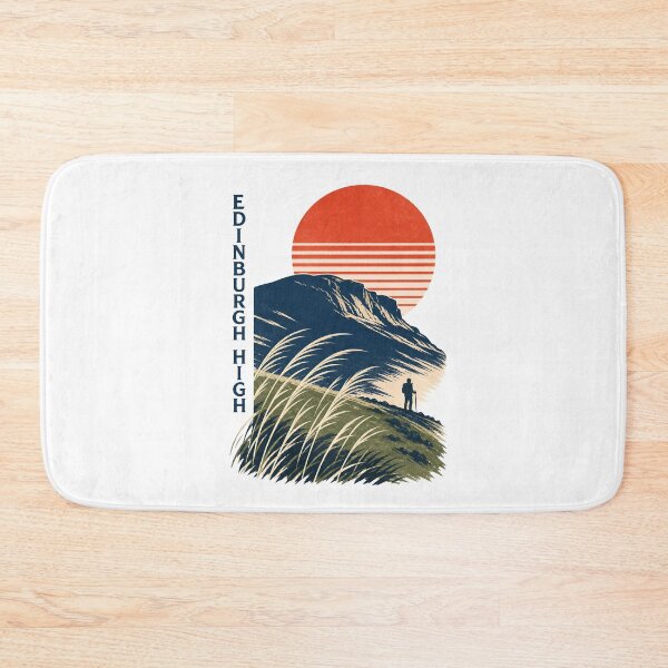 Item preview, Edinburgh High – Arthur's Seat Retro Hike designed and sold by Fenay Designs.