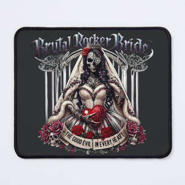 Item preview, Brutal Rocker Bride Bleeding Heart designed and sold by Voodoo Store Paranormal Collections.