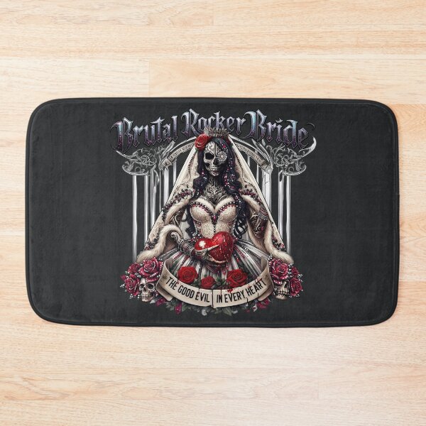 Item preview, Brutal Rocker Bride Bleeding Heart designed and sold by Voodoo Store Paranormal Collections.