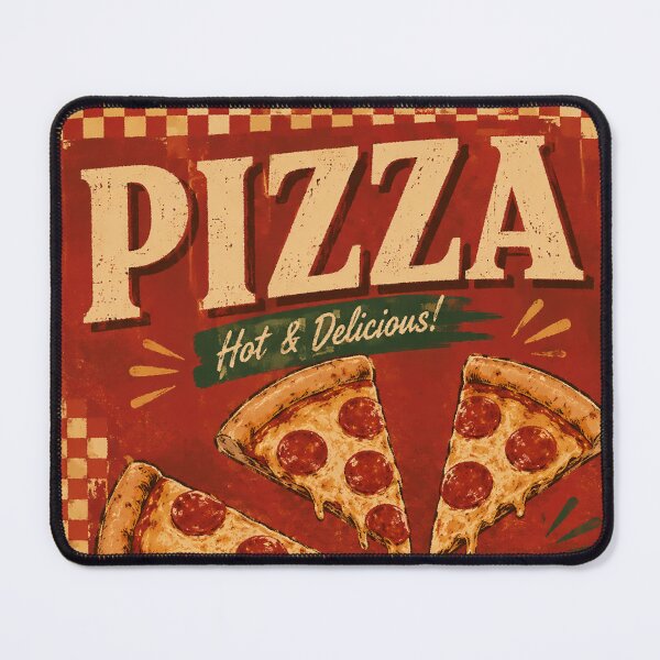 Item preview, Pizza-Poster Illustration designed and sold by ApGraphicDesigns.