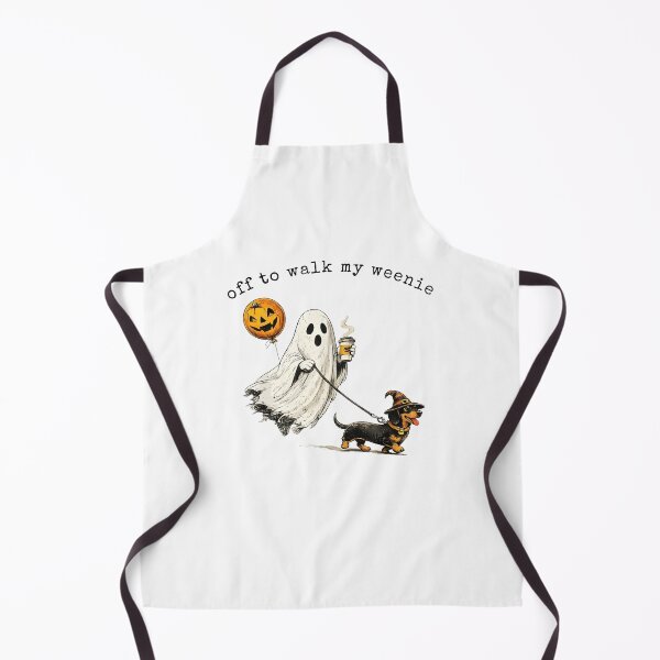 Item preview, Cute Off To Walk My Weenie Ghost Halloween Dachshund designed and sold by camronrufuh.