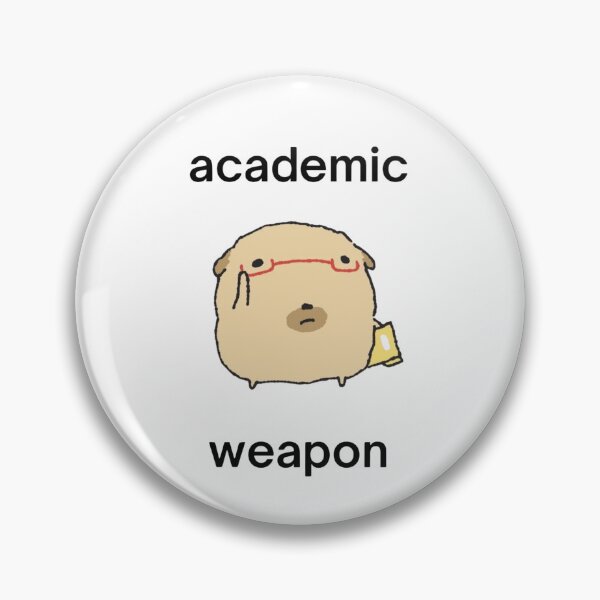 Item preview, academic weapon designed and sold by peachymangopie.