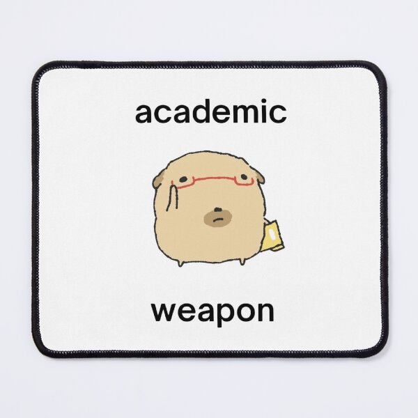 Item preview, academic weapon designed and sold by peachymangopie.