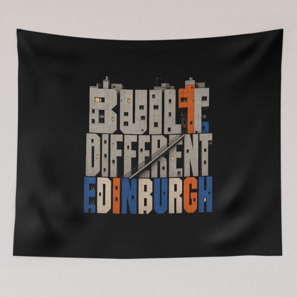 Item preview, Soul of Leith Edinburgh – Brutalist City Blocks designed and sold by Fenay Designs.