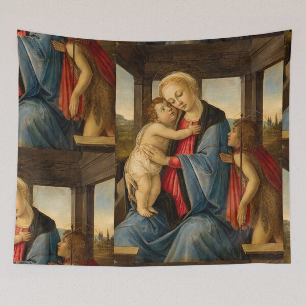 Item preview, Madonna and Child with Young Saint John designed and sold by artofuniverse.