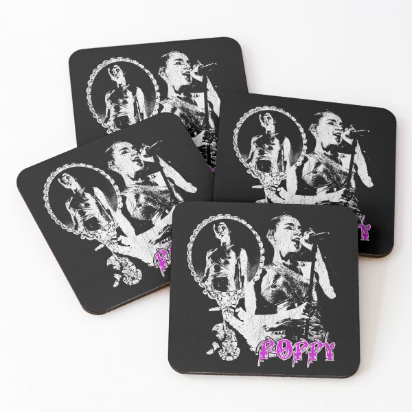 Item preview, Black Silhouette Style Electropop Singer  designed and sold by JennieYarbrough.