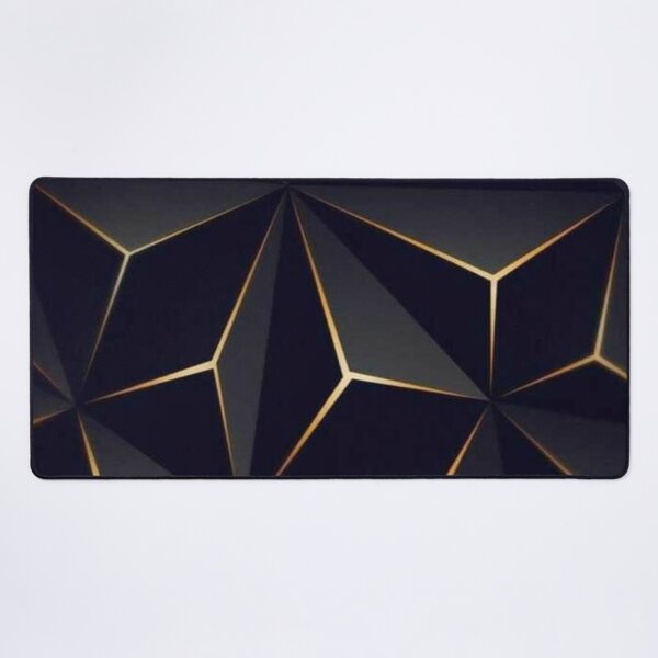 Item preview, Black Grey and golden tiles metallic tiles Simple minimalist decor pattern designed and sold by Arjun4282.