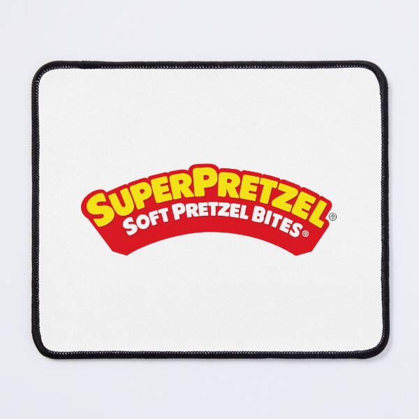 Item preview, SuperPretzel Soft Pretzel Bites Curved Banner Logo designed and sold by Jeffclimbing.