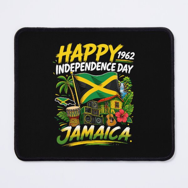 Item preview, Happy Independence Day Jamaica 1962 Jamaican Flag Vintage Patriotic designed and sold by camronrufuh.