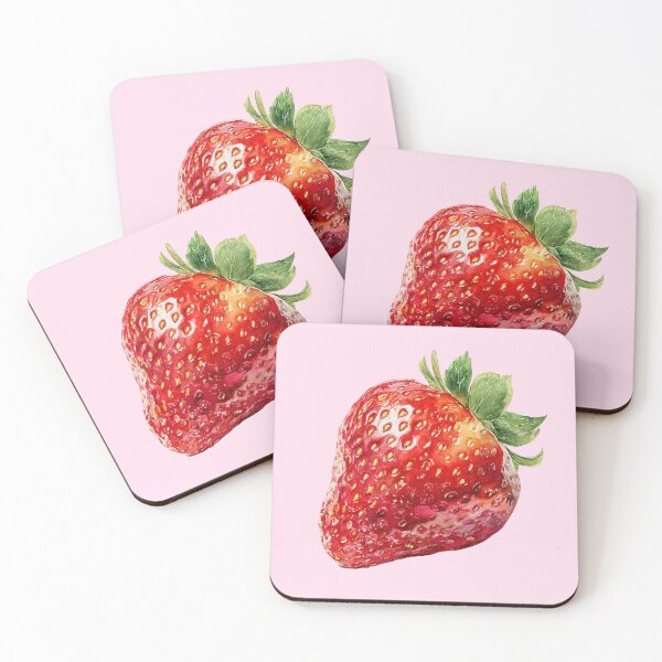 Item preview, Fresh Red Strawberry Close Up Photo designed and sold by jianina-alondra.