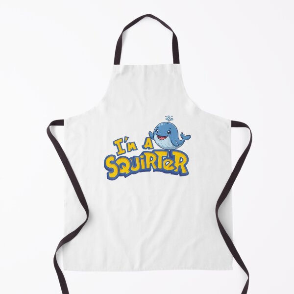 Item preview, I'm A Squirter Funny Whale Pun Cartoon Ocean Humor designed and sold by camronrufuh.