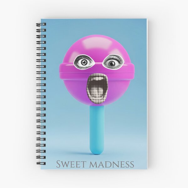 Item preview, Sweet Madness Surreal Lollipop Pop Art designed and sold by Alien byte art.