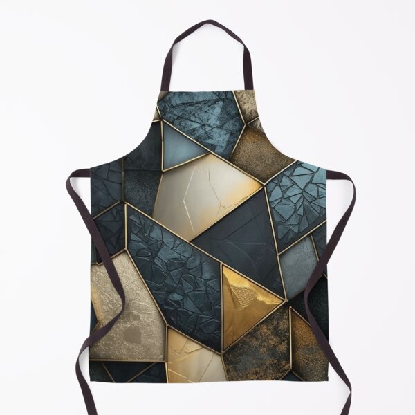 Item preview, mosaic golden tiles rock texture Simple minimalist decor pattern designed and sold by Arjun4282.