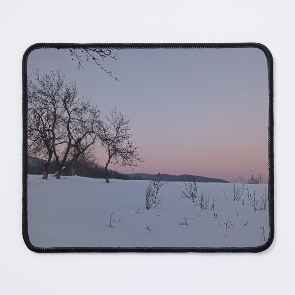 Item preview, Peaceful Winter Sunset Bare Trees Landscape Photography designed and sold by Nature Moments.