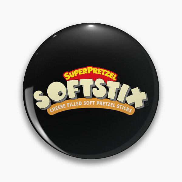 Item preview, SuperPretzel SoftStix Cheese Filled Pretzel Logo designed and sold by Jeffclimbing.