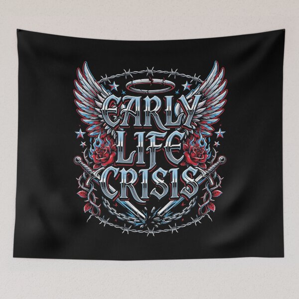 Item preview, Early Life Crisis Existential Crisis Meme designed and sold by Redgiant87x.