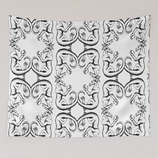 Item preview, Interlocking Beasts designed and sold by EChapmanArt.