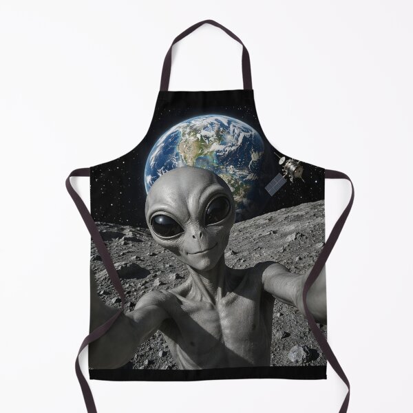 Item preview, Alien Selfie from the Moon designed and sold by Animavera.