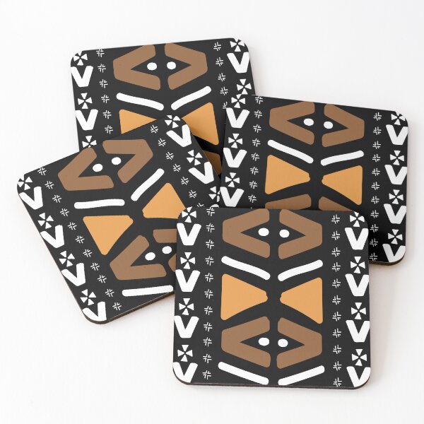 Item preview, Traditional Bogolan Pattern – African Textile Art & Ethnic Design designed and sold by Wolagno.
