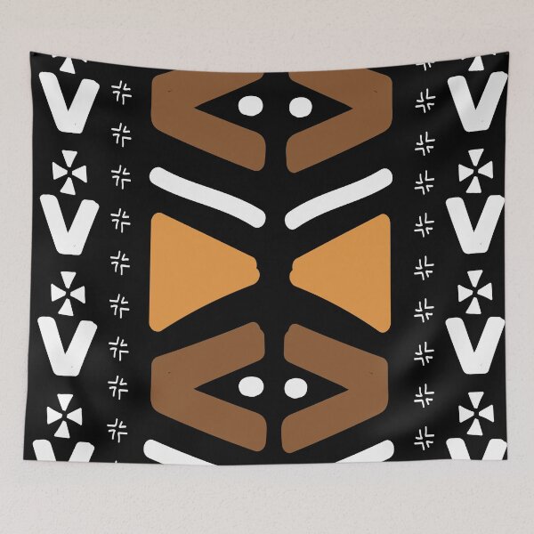 Item preview, Traditional Bogolan Pattern – African Textile Art & Ethnic Design designed and sold by Wolagno.