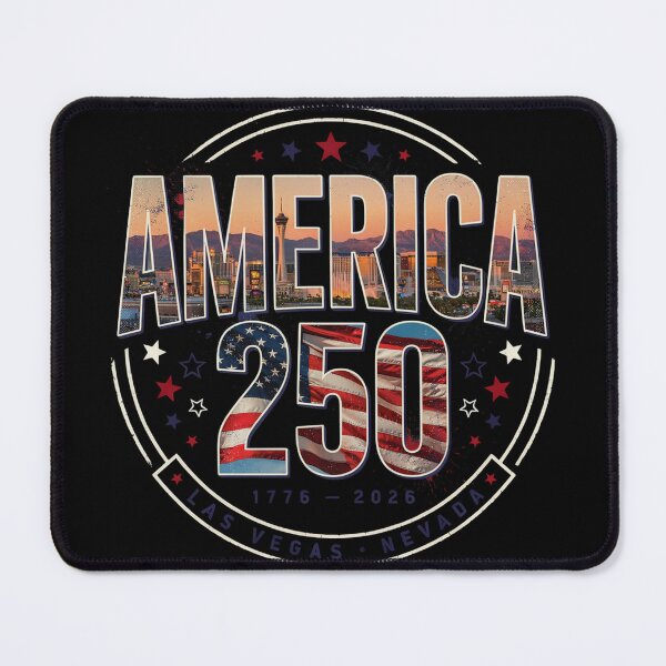 Item preview, America 250 Las Vegas T-Shirt | Nevada Skyline Patriotic 1776-2026 Tee v3 designed and sold by DarylWelsh2024.