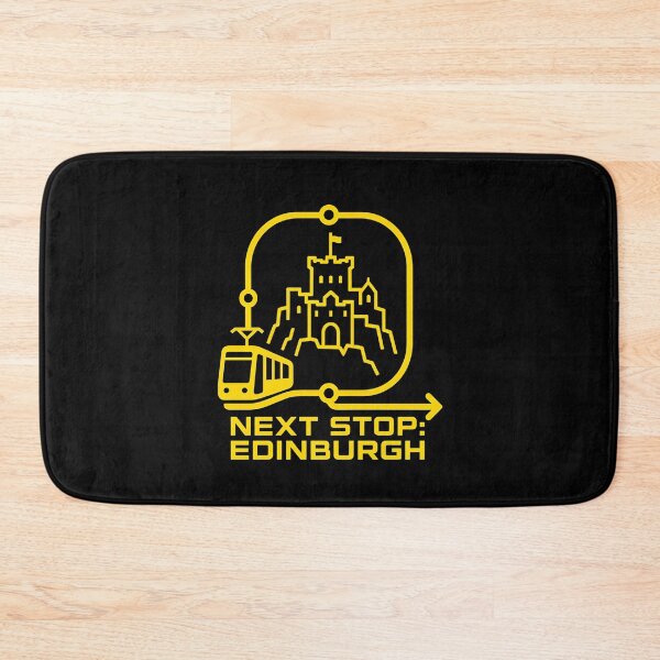 Item preview, Next Stop: Edinburgh – Castle Tram Line designed and sold by Fenay Designs.