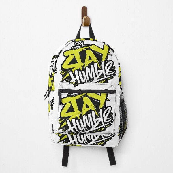Item preview, Stay Humble Graffiti Tag Crown Yellow Neon Urban Streetwear Graphic designed and sold by DesignArtist.ia.