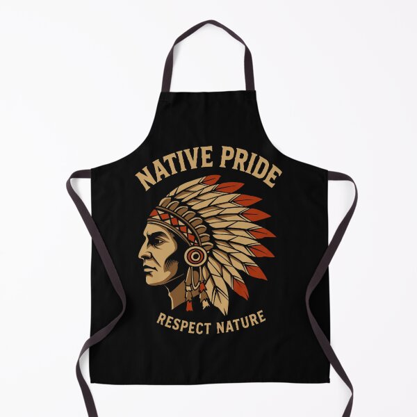 Item preview, Native Pride Vintage Headdress Illustration designed and sold by phsycartwork.