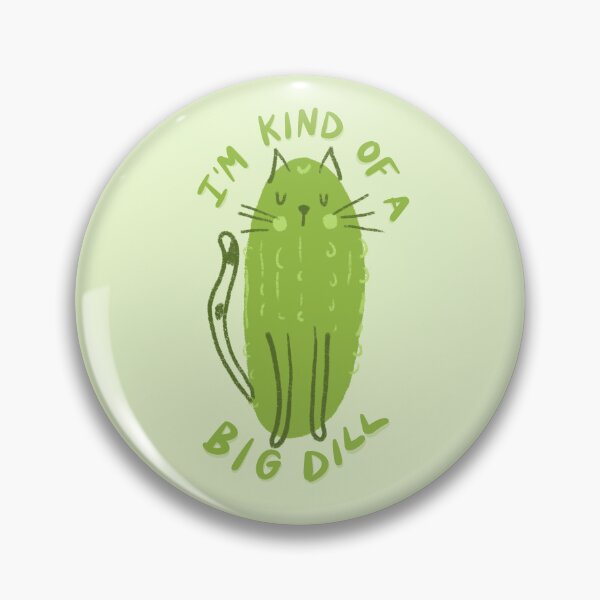Item preview, Kind of a Big Dill Cat designed and sold by Stephanie McRae.