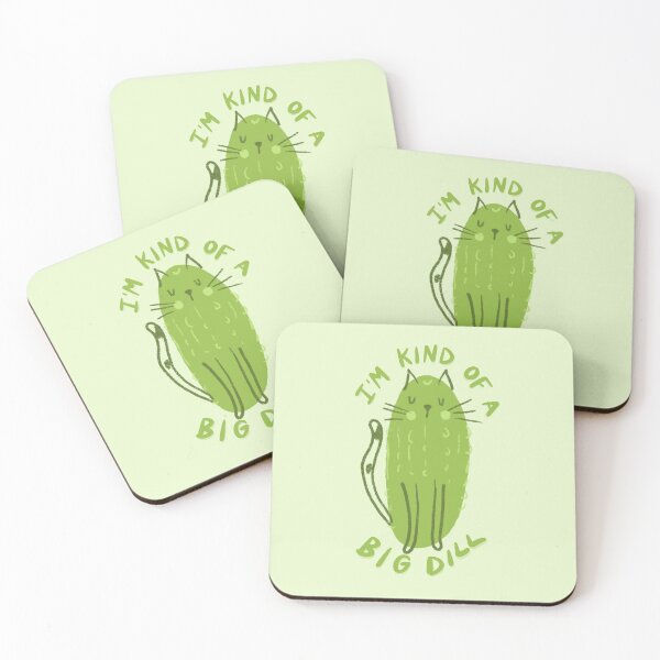 Item preview, Kind of a Big Dill Cat designed and sold by Stephanie McRae.