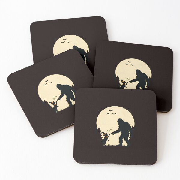 Item preview, Bigfoot Boop Cat Moon Funny Sasquatch Meme Halloween Cryptid designed and sold by w66aboo.