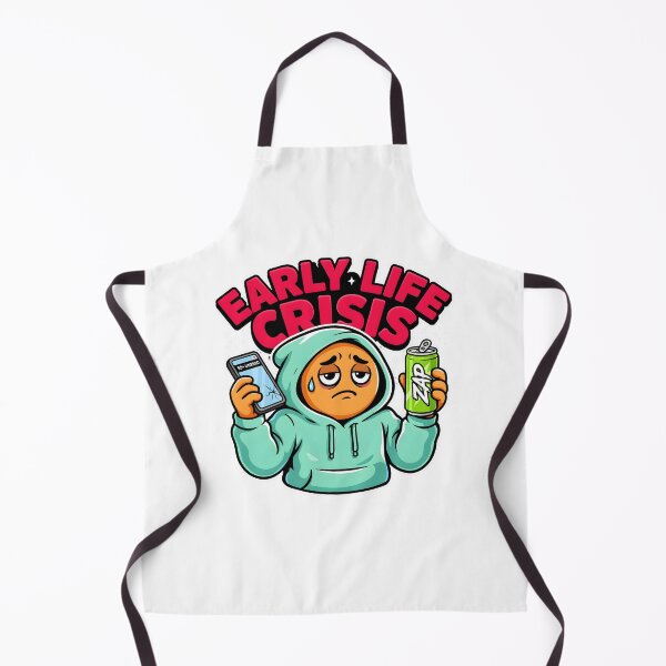Item preview, Early Life Crisis Burnout Funny Quote designed and sold by Redgiant87x.