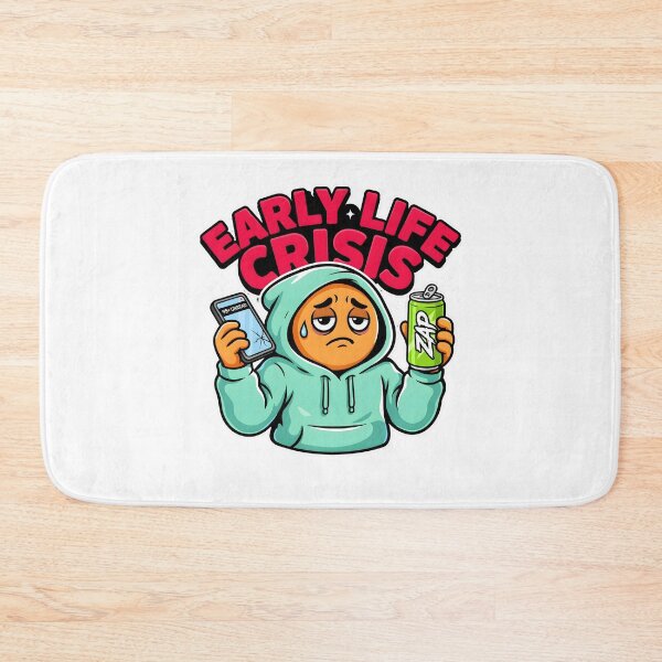 Item preview, Early Life Crisis Burnout Funny Quote designed and sold by Redgiant87x.