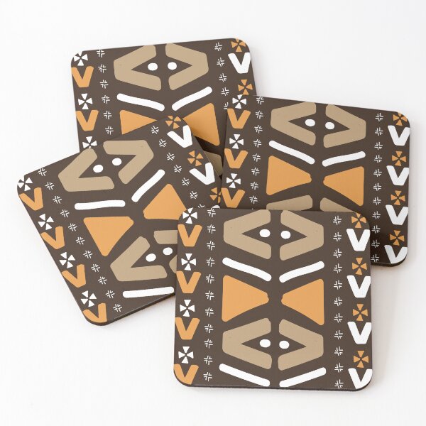 Item preview, Traditional Bogolan Pattern – African Textile Art & Ethnic Design designed and sold by Wolagno.
