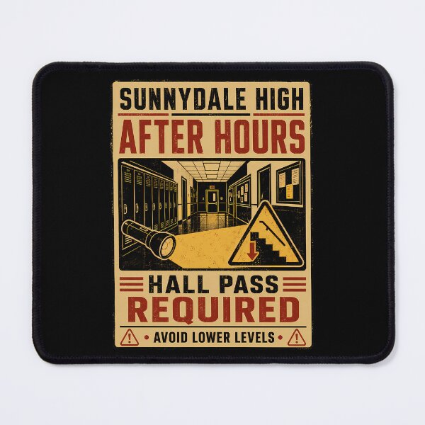 Item preview, Sunnydale High After-Hours Hall Pass Notice designed and sold by agearb.