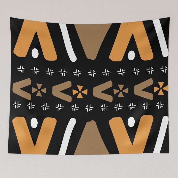 Item preview, Traditional Bogolan Pattern – African Textile Art & Ethnic Design designed and sold by Wolagno.