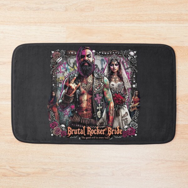 Item preview, Brutal Rocker Bride Spiked Vest designed and sold by Voodoo Store Paranormal Collections.