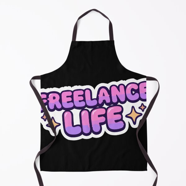 Item preview, Cute Freelance Life Bubbly Purple-Pink Gradient Sticker designed and sold by All Year Summer Co..