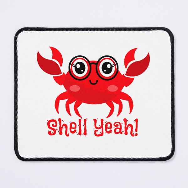 Item preview, Shell Yeah Cute Crab designed and sold by chaaval.