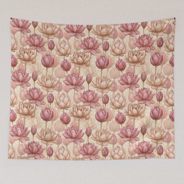 Item preview, Colorful Lotus Floral - Flower Floral Pattern - Christmas Gifts For Husband designed and sold by RoyalStarsPatts.