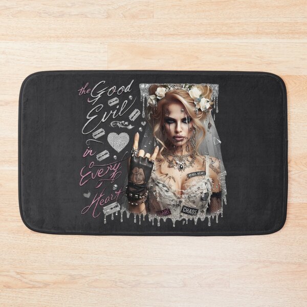 Item preview, Glitter Bride Safety Pins Evil designed and sold by Voodoo Store Paranormal Collections.