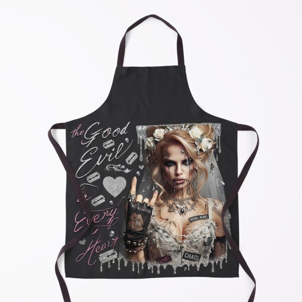 Item preview, Glitter Bride Safety Pins Evil designed and sold by Voodoo Store Paranormal Collections.
