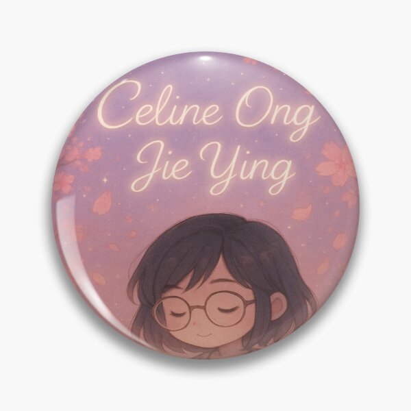 Item preview, Celine’s Starry Sakura – Chibi Sticker & Pastel Wallpaper designed and sold by Creative Merchandise .