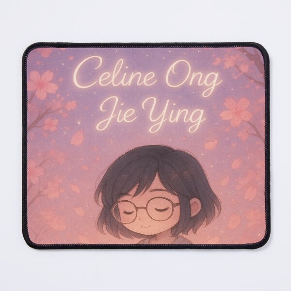 Item preview, Celine’s Starry Sakura – Chibi Sticker & Pastel Wallpaper designed and sold by Creative Merchandise .