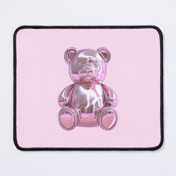 Item preview, Chrome Pink Teddy Bear 3D Art designed and sold by jianina-alondra.