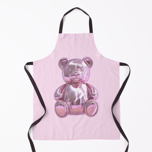 Item preview, Chrome Pink Teddy Bear 3D Art designed and sold by jianina-alondra.