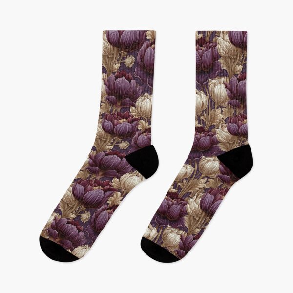 Item preview, Whimsical Lotus  - Flower Garden Pattern - Christmas Gifts For Men designed and sold by RoyalStarsPatts.