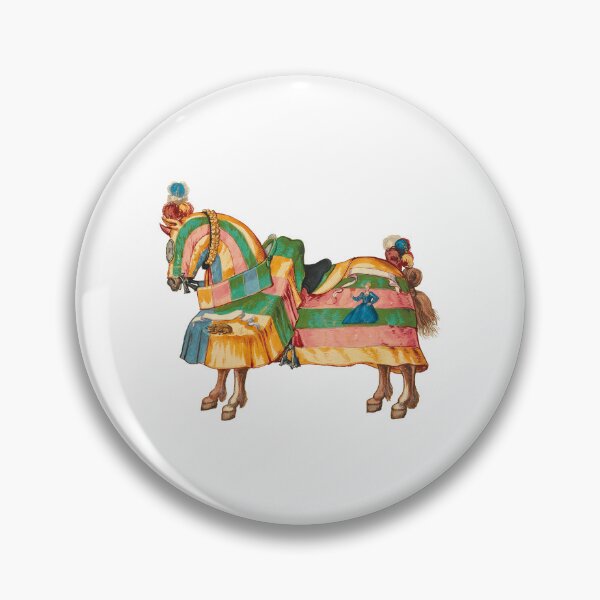Item preview, A silly medieval horse pattern designed and sold by PbHistory.