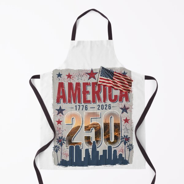 Item preview, America 250 Los Angeles 1776-2026 Vintage USA Tee v2 designed and sold by DarylWelsh2024.